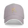 Artistic Alphabet Fries The Letter K in Crispy Golden Glory Baseball Cap Golf Hat Unisex Luxury Cap Hat Beach For Girls Unisexs