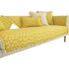 Pure Cotton Non-slip Sofa Cushion Cover – All-Season, Pastoral Style, Full Wrap