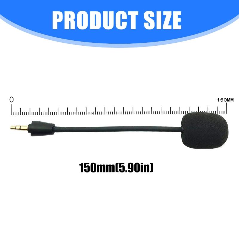 High Compatibility Gaming Headsets Microphone Boom For HECATE G35 Earphone Clear Audios Transmission Quick Installation
