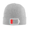 1 Batteria Batteria Scarica Cappello Caldo Lavorato a Maglia Cappello Lavorato a Maglia Invernale Cappelli Skullies Berretti Cappelli Hip Hop per Unisex