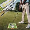Golf training mat for swing detection, advanced golf impact mat, path feedback golf practice mat