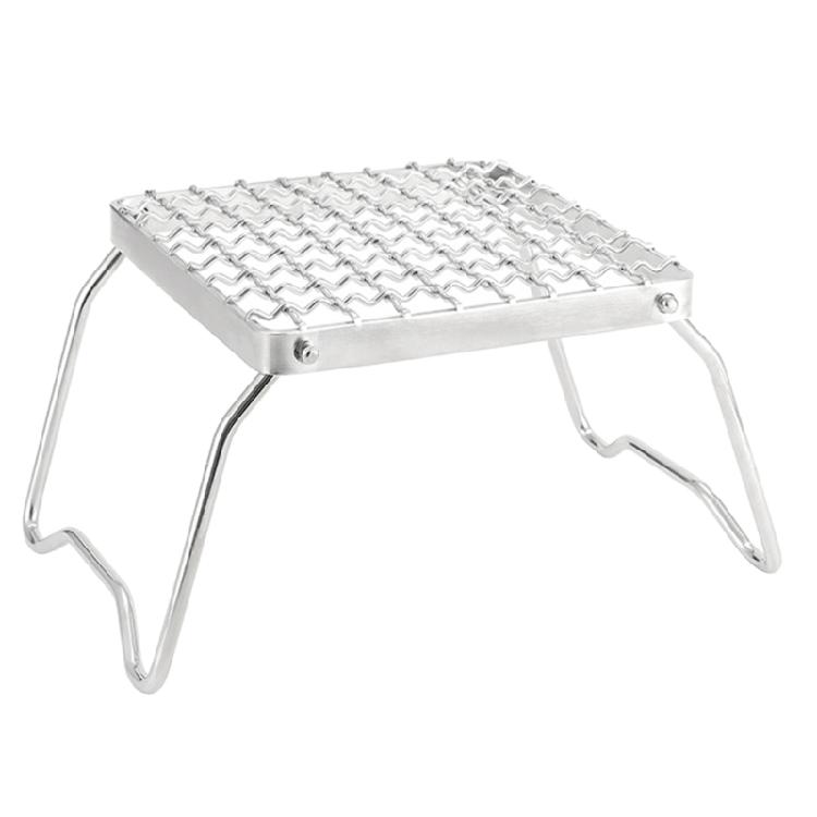 

Foldable Stainless Steel Grills Grate Picnics Stove Campfire Stand Grills Grids 1