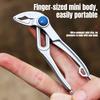 2026 New Mini Groove Joint Pliers Push Lock V Jaw Adjustable Multi Grip Hand Tool for Car Auto Repair Mechanic Workshop