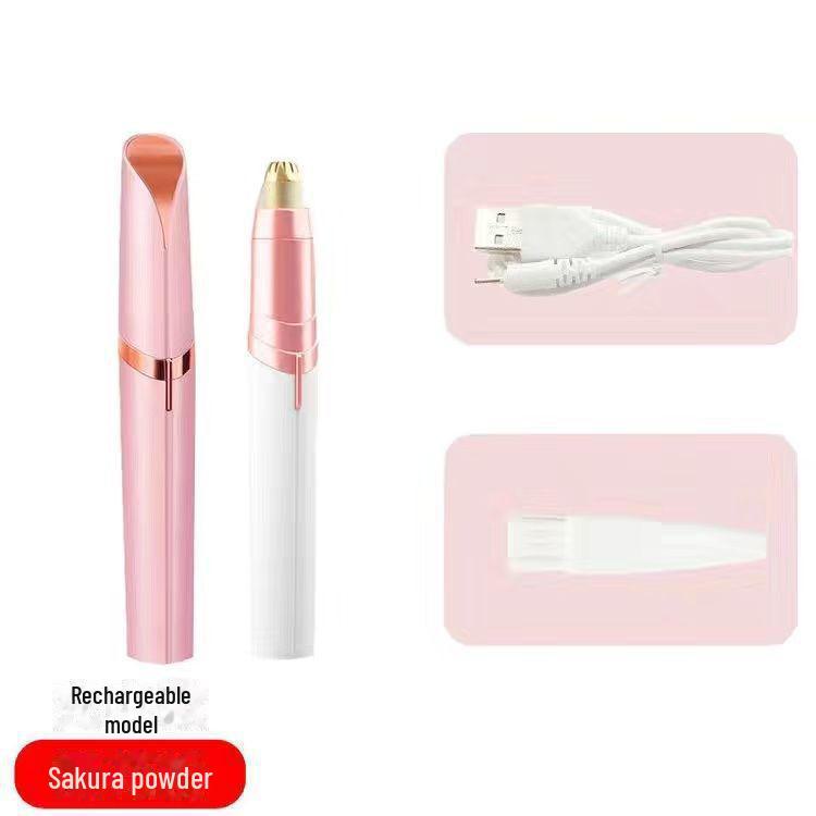 Women's Electric Eyebrow Trimmer - Mini Automatic Shaver & Hair Remover