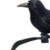 Halloween Crow Handmade Theme Party Realistic Ornament Feathered