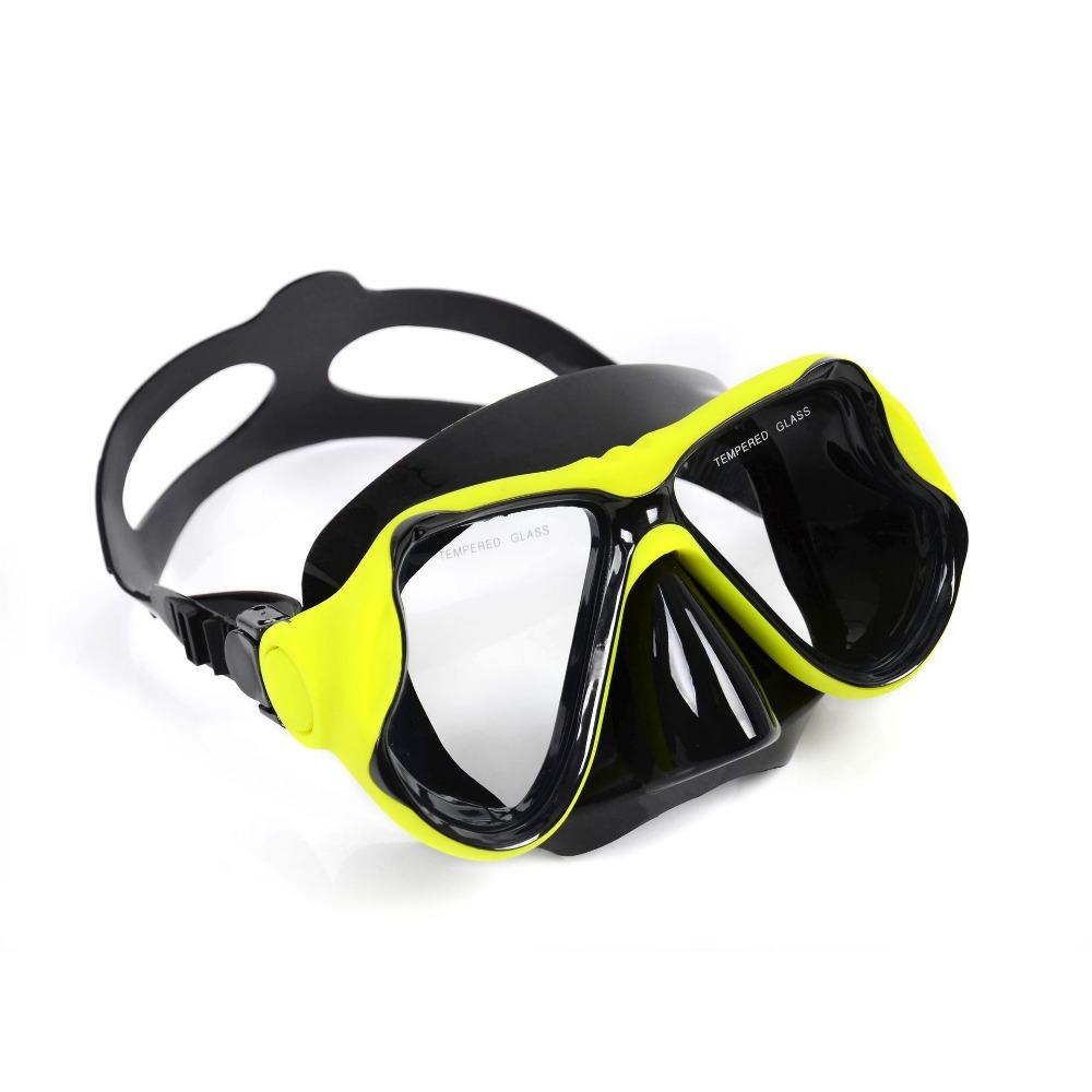 Diving goggles set snorkel with liquid silicone