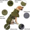 Dog Clothes Fleece Thickened Cotton Clothes Large Dog Waterproof Cotton Clothes Medium and Large Dogs Snow-proof Warm Dog Cotton Clothes