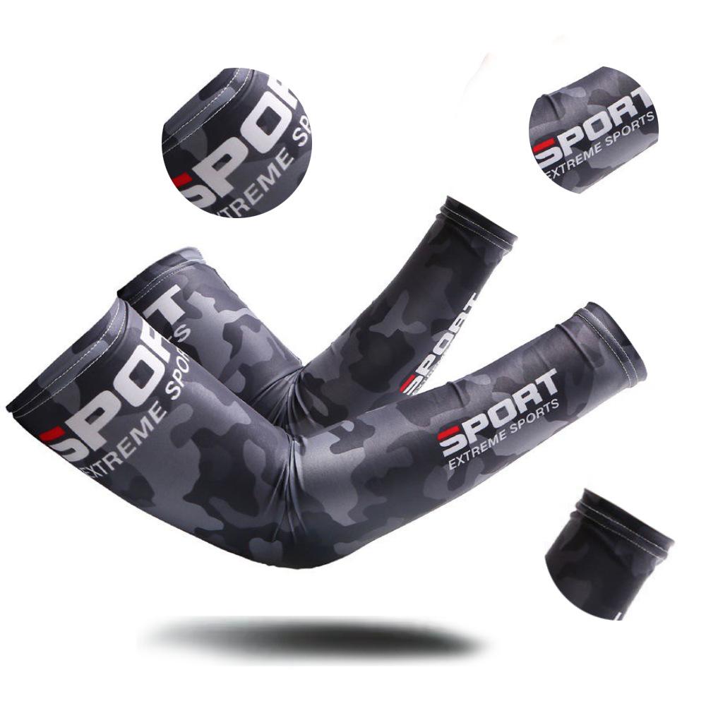 

2024 new sunscreen ice sleeves ice silk sleeves men s sleeves hand sleeves ultraviolet ice silk arm guards arm sleeves summer average size червоний
