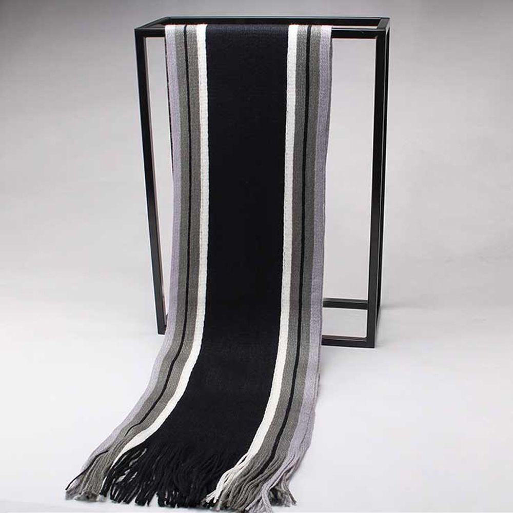 Affairs Scarves Scarves with Tassels Male Echarpe Striped Scarf Fringed Muffler Tassel Scarf Scarf