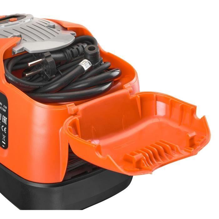 Gonfleur compresseur filaire - BLACK&amp;DECKER - ASI300-QS - 11 bars/160 PSI