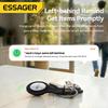 Essager Works with Apple Find My Smart Tag - Bluetooth GPS Tracker for Keys, Luggage & Pets, MFi Certified Anti-lost Finder Device for iOS