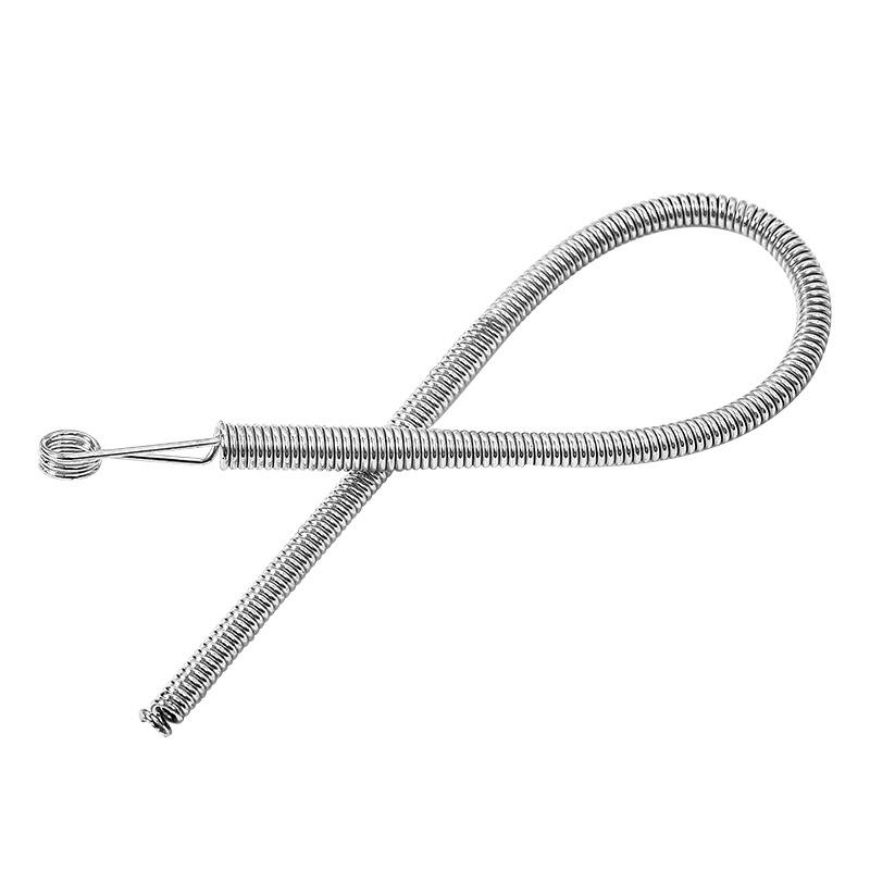 Bendable Elastic Waistband Threading Tool with Spring Eyelet