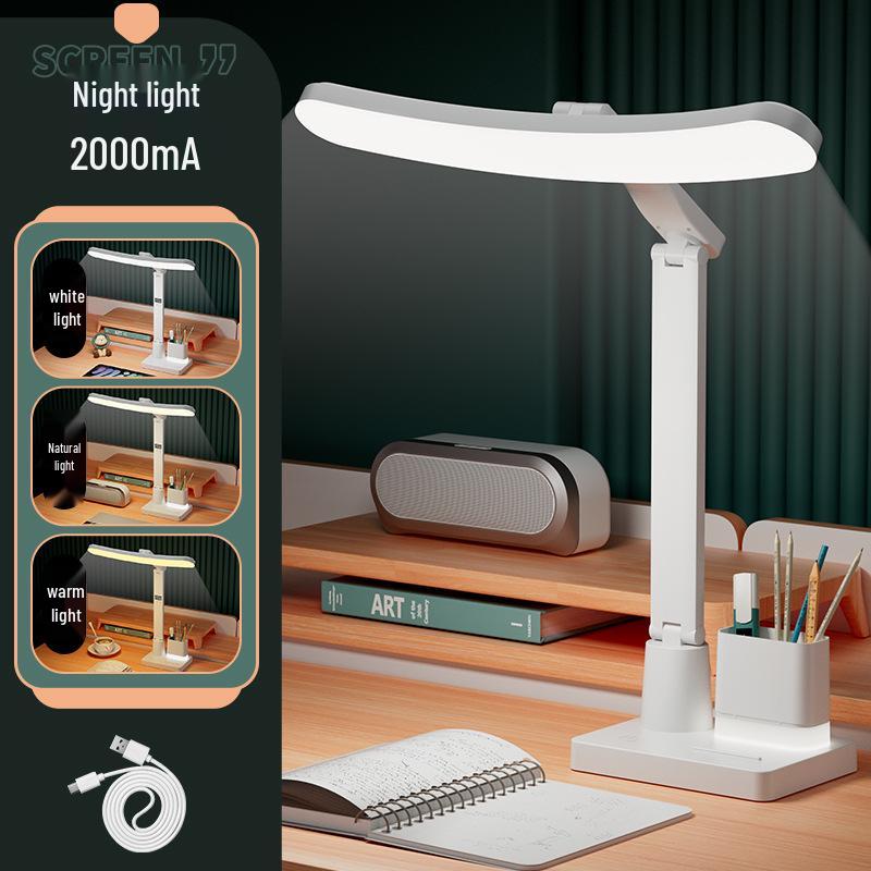 Children's Rechargeable LED Desk Lamp with Eye Protection