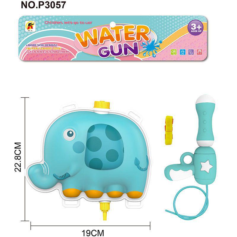 Portable Water Gun Backpack Toy for Kids Aged 3-6: Large Capacity for Water Play