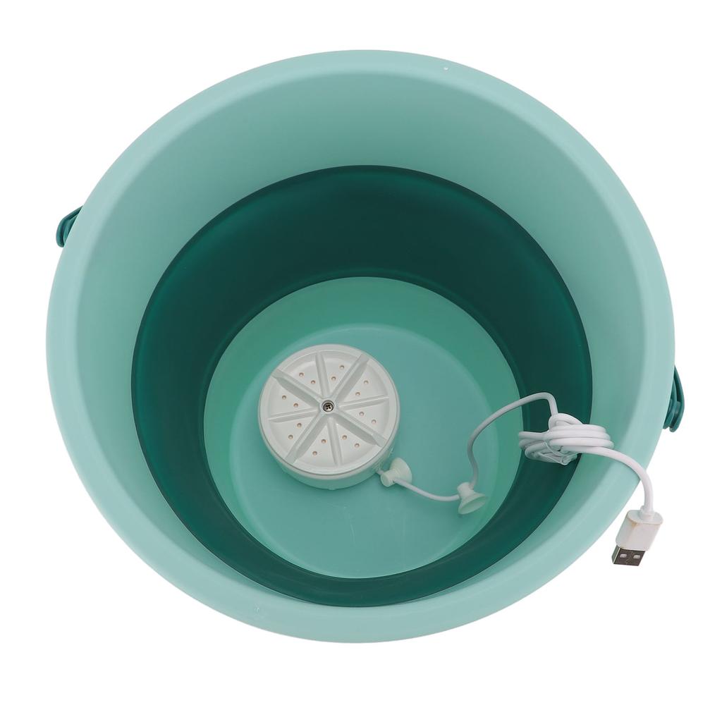 Foldable Portable Washing Machine Space Saving Easy Using Automatic Clothes Washer Tub