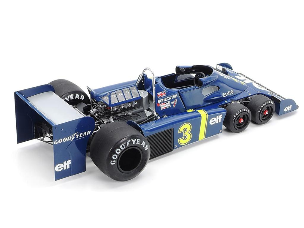 Tamiya Scale Grand Prix Collection Series 58 Tyrrell P34 1976 Japanese Grand Prix Plastic Model Kit 20058 1/20 No. (Molded Color)