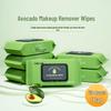 Goddess of Fortune Avocado Makeup Remover Wipes 60 Count - Individually Packaged Facial Cleansing Wet Wipes