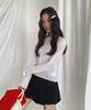 Mood Inside Woman (Woman) Even Frill Long Sleeve_White