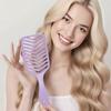 Ventilated SPEED Shape Scalp Stimulating Comb ABS Substance Thin Hair Brush For Volumizing Hairstyles And Ease