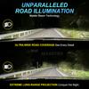 MAXGTRS 2x Laser 3.0 Inch Bi LED Hyperboloid Projector Lens H7 H4 9005 9006 Headlight Bulb Lenticular Optics For Hella 3R Car Accessories