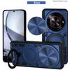 Rotate Slide Lens Funda for ZTE Nubia Focus 5G Armor Case for ZTE Blade A75 5G V60 Smart Case Magnetic Ring Stand Holder Cover