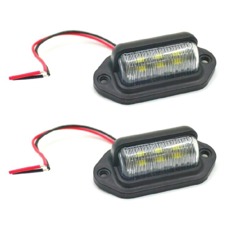 Trailer Marker LED Light 6LED Clearance Light 12V 24V LED Side Marker Light Indicators for Campers Trucks