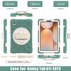 Heavy Duty Case for Samsung Galaxy Tab A11 8.7 Inch SM-X130 SM-X135 PC + Silicone Tablet Cover for Tab A11 8.7" with Strap