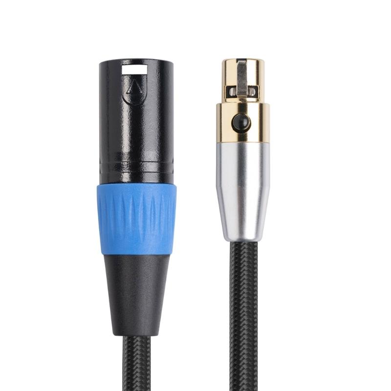 High Fidelitys XLRs Female Male Balanced Cable Double Shielding Noise Cancelling For Studio Equipment And Home Theater Systems