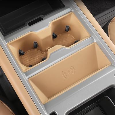 For Land Rover Defender 2025 90 110 130 Wireless Charging Pad Silicone Non-Slip Central Water Cup Holder Modification Accessory