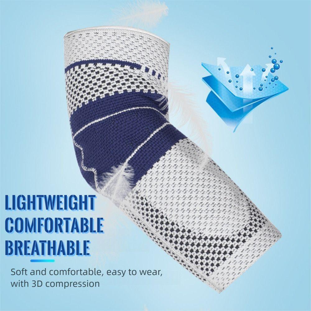 Anti-collision Knee Protector Brace Nylon Knitted Elbow Compression Sleeve  Basketball