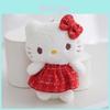 Three Meow Series Kt Cat Plush Pendant Backpack Accessory Stuffed Toy Keychain Cross-border Doll