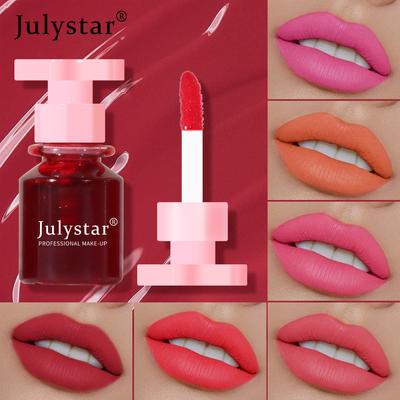 Beauty Is Not Easy To Fade, Water Gloss Lip Glaze Matte Lipstick Is Moisturizing and Long-lasting, and Does Not Stick To the Cup To Dye the Lip Liquid
