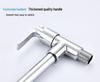 Huang Chao Copper Wall-Mounted Kitchen Faucet for Mop Pool, Single Cold Water, 4-Point Sink