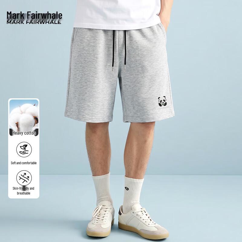 Mark Hua Fei Men s Loose Cotton Sport Shorts M