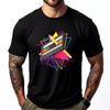 Retro Cassette Tape Pencil 70 80 90 Music Mixtape Graphic T Shirts 100% Cotton Men's Clothing Punk Style