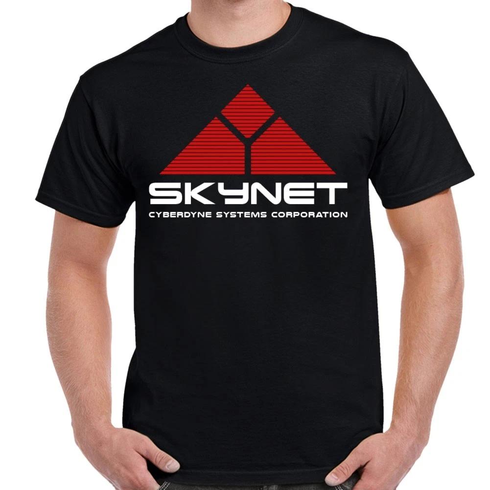 Skynet Cyberdyne Systems Logo Adult T-Shirt L
