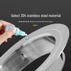 304 Stainless Steel Decorative Cover for Air Conditioner or Water Heater Pipe Hole