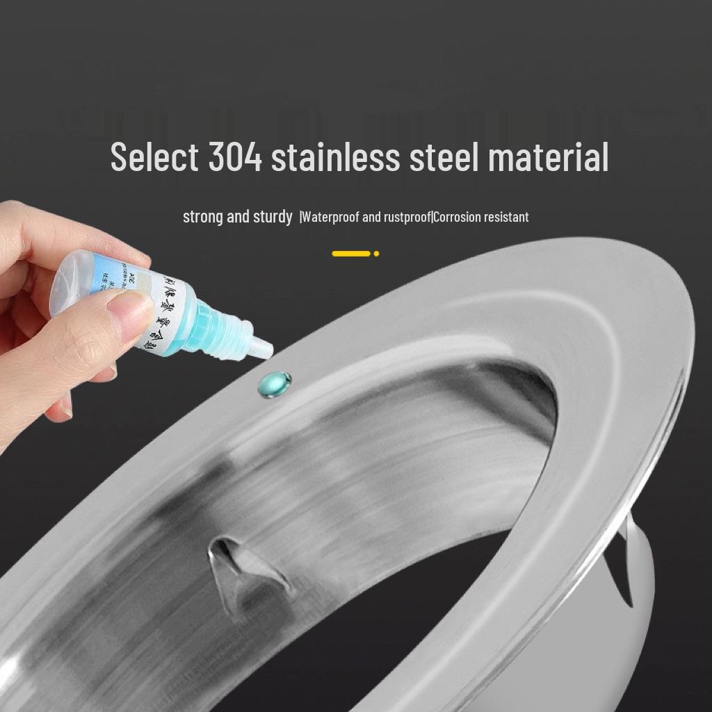 304 Stainless Steel Decorative Cover for Air Conditioner or Water Heater Pipe Hole