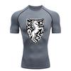 Camiseta Deportiva para Hombre con Estampado de Calaveras Entrenamiento Fitness Compresión Camiseta de Entrenamiento Camisetas Atléticas Camisetas de Gimnasio Running