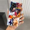My Hero MHA Todoroki Shoto Phone Case for Samsung Galaxy S26 S24 S23 Ultra S25 Edge S22 S21 Plus S20 FE + Soft Print Shell Funda