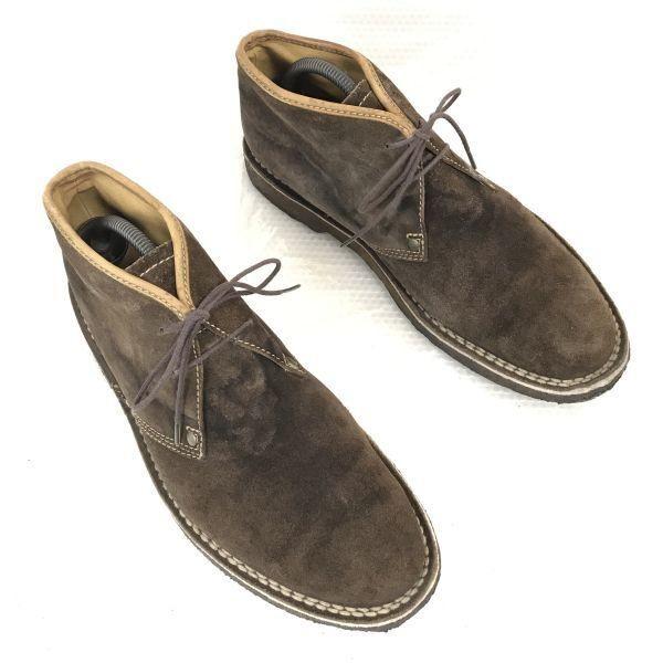 Simple Life Suede Crepe Sole Desert Boots [27.0/Brown] Chukka Shoes(USED)