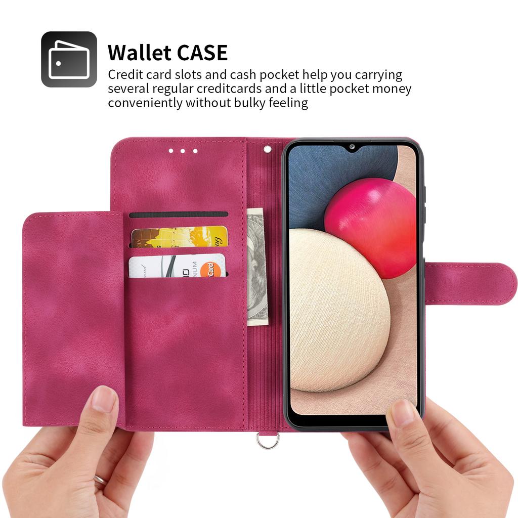 Flip Leather Case for Samsung Galaxy S25 Edge S24 S23 FE S22 Ultra S21 S20 Plus S10 S9 Plus Note 20 Ultra Card Solt Wallet Cover