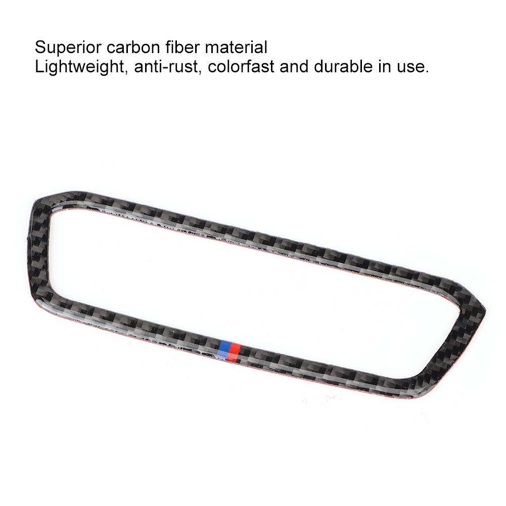 Left Hand Drive Carbon Fiber Headlamp Switch Frame Trim Fit for 3 Series G20 325 330 335 2019 2020