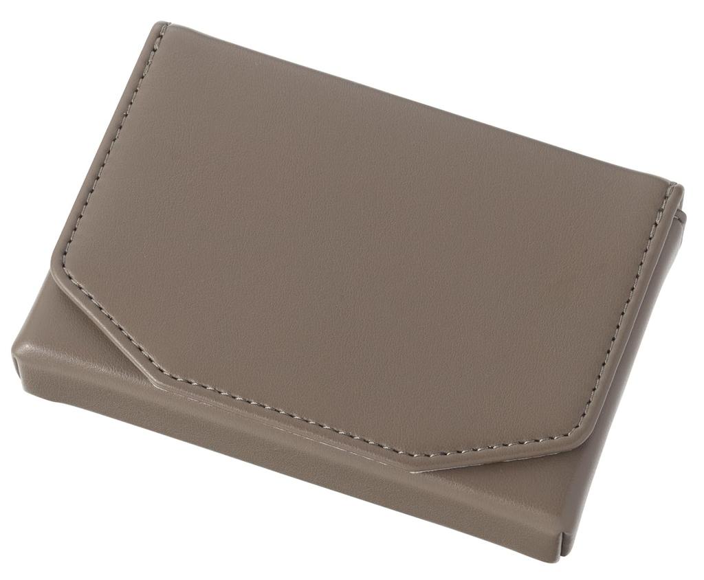 Raymay Fujii Business Card Case, Nofes Name Card Case, Mocha Brown, NSN1453C