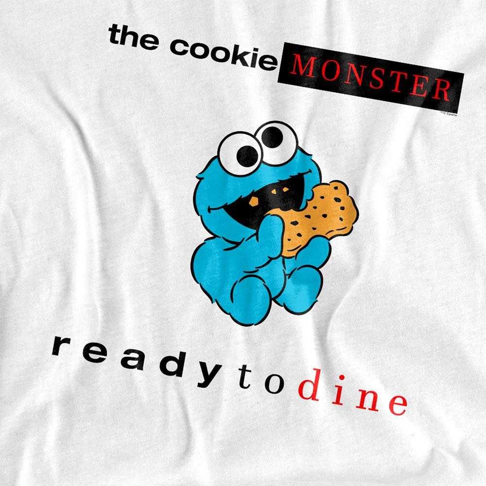 Sesame Street Unisex Adult Ready To Dine Long-Sleeved T-Shirt
