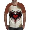 Trendy Letters Graphic T Shirts For Men Summer Fashion Hip Hop 3D Printed Crew Neck Tshirts Casual Streetwear Oversized Tees