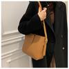 PU Leather Women's Tote Bag Shoulder Bags New Fashion Ladies Bucket Handbag Crossbody Bag