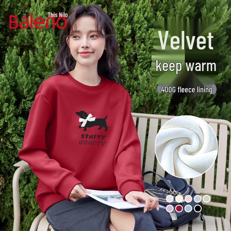 

Baleno Women s S&K Fleece-lined Round Neck Sweatshirt XL
