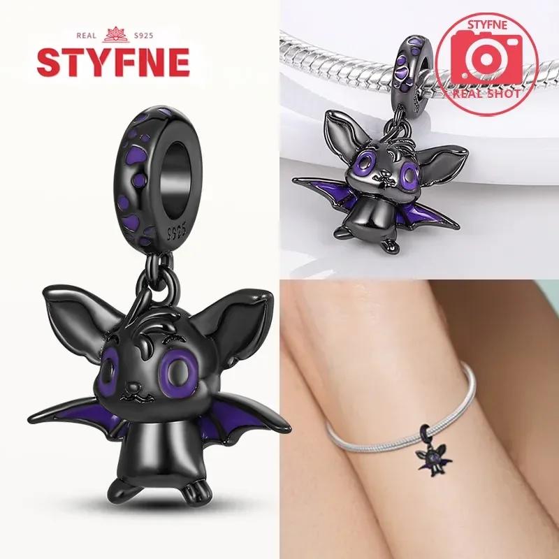 Copper Black Cat Collection Charm Bead Charms for Authentic Bracelets for Women Fine Jewelery Making Gifts High Quality