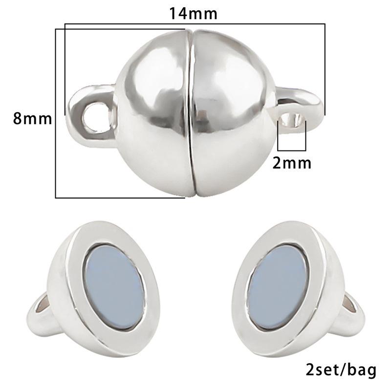 DIY Handmade Jewelry Magnetic Clasp Connector for Bracelets & Necklaces